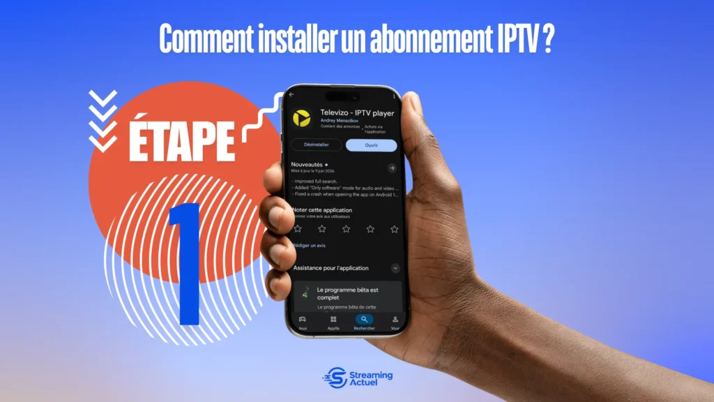 installer un abonnement iptv sur televizo 